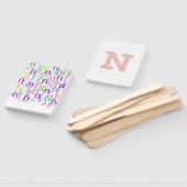 Buchstabenkonfetti "N" Fächer (Non-assembled)