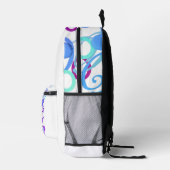 Buchstabenkonfetti "O" Bedruckter Rucksack (Rechts)