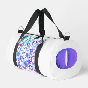 Buchstabenkonfetti "O" Duffle Bag