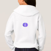 Buchstabenkonfetti "O" Hoodie (Rückseite)