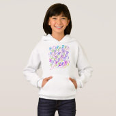 Buchstabenkonfetti "P" Hoodie (Vorne ganz)