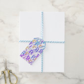 Buchstabenkonfetti "R" Geschenkanhänger (Mit Garn)