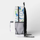 Buchstabenkonfetti "S" Bedruckter Rucksack (Rechts)