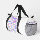 Buchstabenkonfetti "T" Duffle Bag (Rechte Ecke)