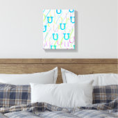 Buchstabenkonfetti "U" Leinwanddruck (Insitu (Schlafzimmer))