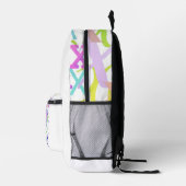 Buchstabenkonfetti "X" Bedruckter Rucksack (Rechts)