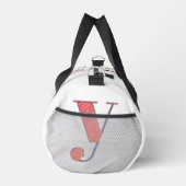 Buchstabenkonfetti "Y" Duffle Bag (Rechts)