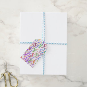 Buchstabenkonfetti "Y" Geschenkanhänger