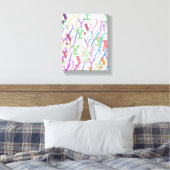 Buchstabenkonfetti "Y" Leinwanddruck (Insitu (Schlafzimmer))