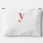 Buchstabenkonfetti "Y" Zubehörtasche (Rückseite)