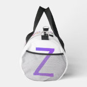 Buchstabenkonfetti "Z" Duffle Bag (Rechts)