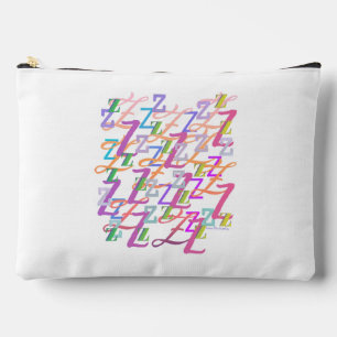 Buchstabenkonfetti "Z" Zubehörtasche