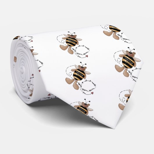 Buchstabierwettbewerb-T-Shirts und Geschenke Krawatte (Gerollt)