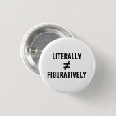 Buchstäblich entspricht nicht bildlich button (Vorne & Hinten)