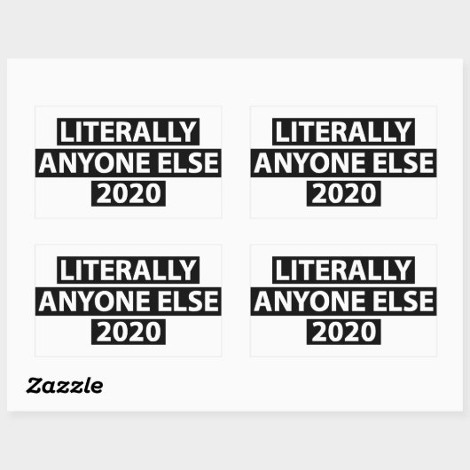 Buchstäblich jeder andere Sticker 2020 (Blatt)