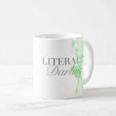 Buchstäblich Liebling, Welt in ihren Händen Kaffeetasse (VorderseiteRechts)