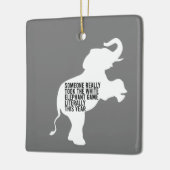 Buchstäblich schlimmste Geschenke für den weißen E Keramikornament (Links)