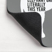 Buchstäblich schlimmste Geschenke für den weißen E Mousepad (Ecke)