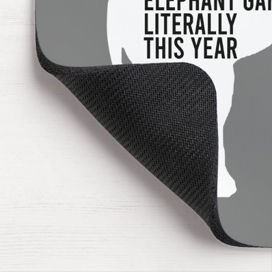 Buchstäblich schlimmste Geschenke für den weißen E Mousepad (Ecke)