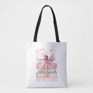 Buchstapel Coquette Bow Tasche
