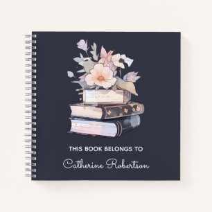 Buchstapel Dieses Buch gehört zum Buchzeichen Name