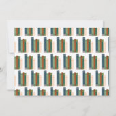 Buchstapel für intelligenten Abschluss Ankündigung (Rückseite)