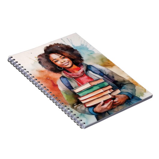 Buchstapel Notizblock (Rechte Seite)