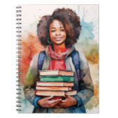 Buchstapel Notizblock (Vorderseite)