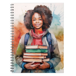 Buchstapel Notizblock