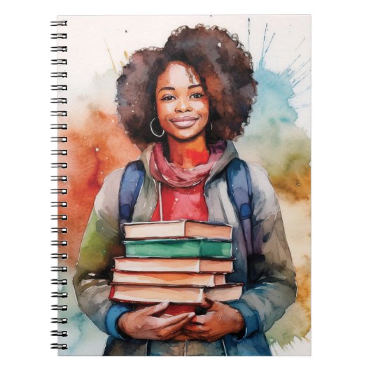 Buchstapel Notizblock (Vorderseite)