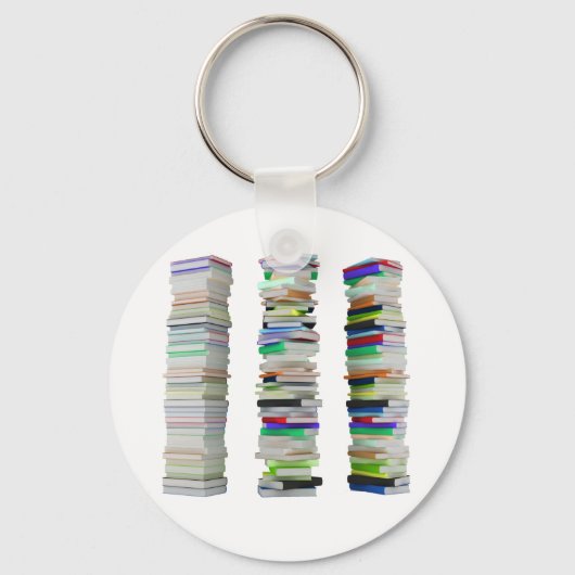 Buchstapel Schlüsselanhänger (Vorderseite)