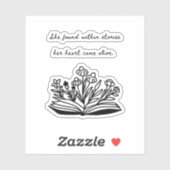 Buchsticker Aufkleber (Blatt)