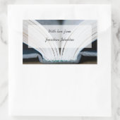 Buchsticker Rechteckiger Aufkleber (Tasche)