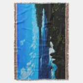 Bucht Auf dem Weg nach Hana Maui Abstrakt Decke (Vorderseite Vertikal)