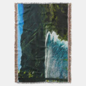 Bucht Auf dem Weg nach Hana Maui Hawaii Abstrakt Decke (Vorderseite Vertikal)