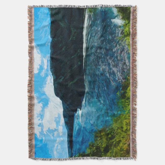 Bucht Auf dem Weg nach Hana Maui Hawaii Abstrakt Decke (Vorderseite Vertikal)