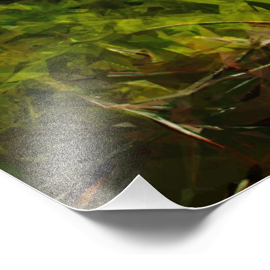 Bucht Auf dem Weg nach Hana Maui Hawaii Abstrakt Fotodruck (Ecke)