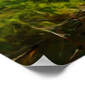 Bucht Auf dem Weg nach Hana Maui Hawaii Abstrakt Poster (Ecke)