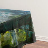 Bucht Auf dem Weg nach Hana Maui Hawaii Abstrakt Tischdecke (Beispiel)