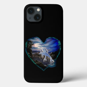 Bucht bei Nacht, Delfinliebe Case-Mate iPhone Hülle