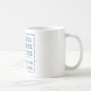 Bucht-Bereichs-Novembernovelists-Tasse Kaffeetasse