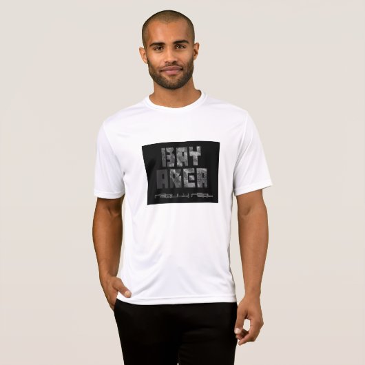 Bucht-Bereichs-Satelliten-Ansicht T-Shirt (Vorne ganz)