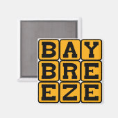 Bucht Breeze, gemischter Cocktail Magnet (Vorderseite/Rückseite)