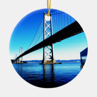 Bucht-Brücke Nordkalifornien San Francisco Keramikornament