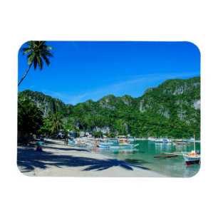 Bucht des El Nido Strandes Magnet