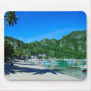 Bucht des El Nido Strandes Mousepad