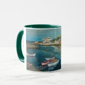 Bucht-Hotel, Cushendun - Ölgemälde durch Tasse (Vorderseite Links)