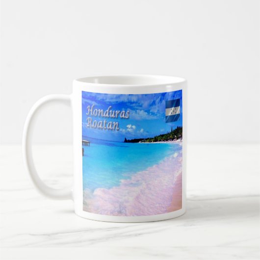 Bucht-Inseln von Roatan, Honduras, Kaffeetasse (Links)