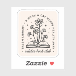 Bucht-Liebhaber Club Hexenmeisterin Aufkleber