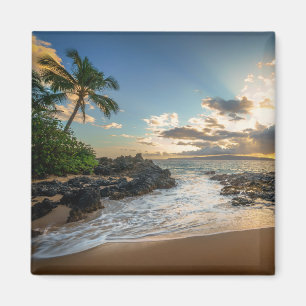 Bucht Makena Strand- Makena Magnet